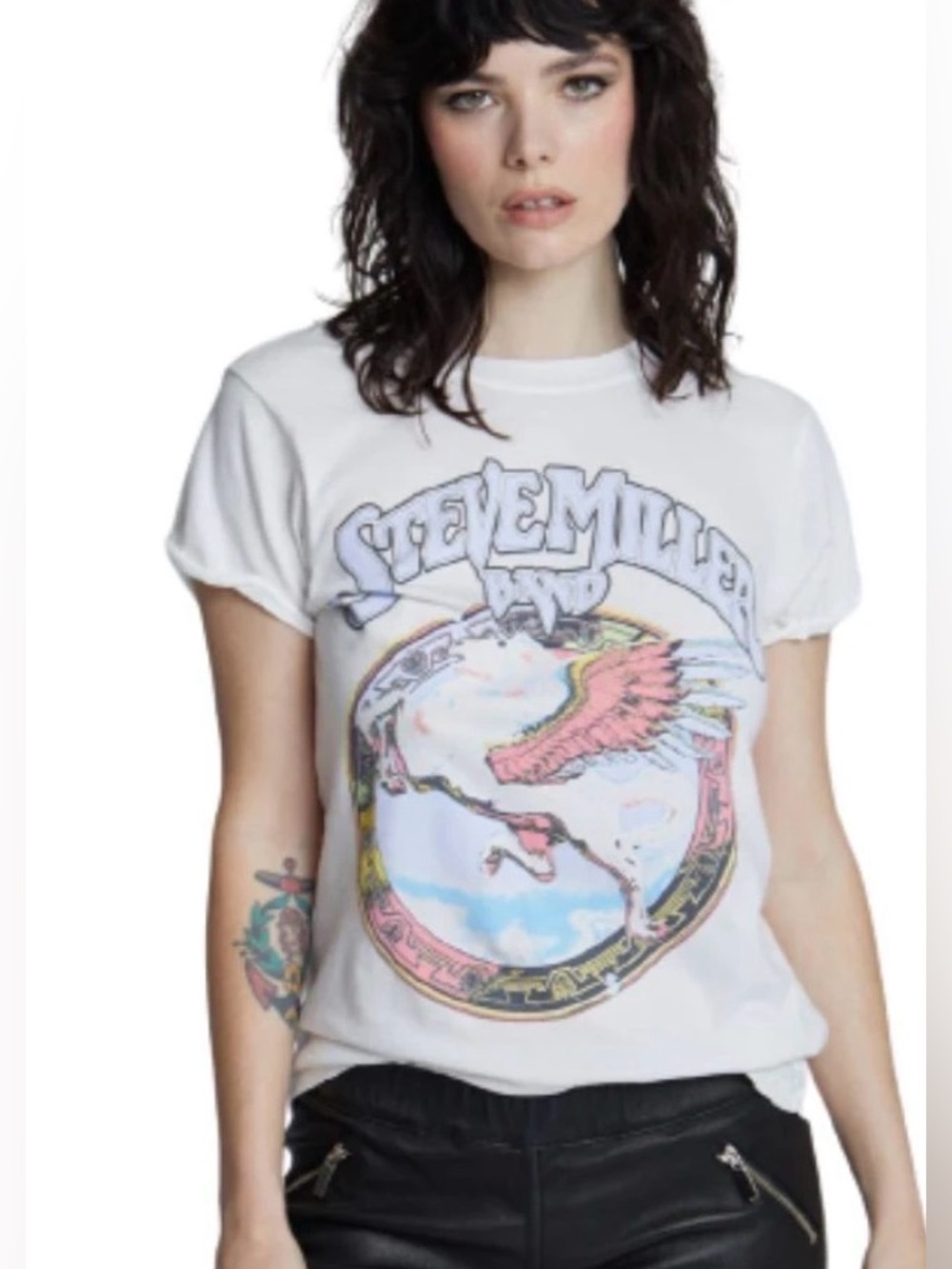 Recycled Karma Vintage Steve Miller Band Book of Dreams 1977 Tour Band Tee large